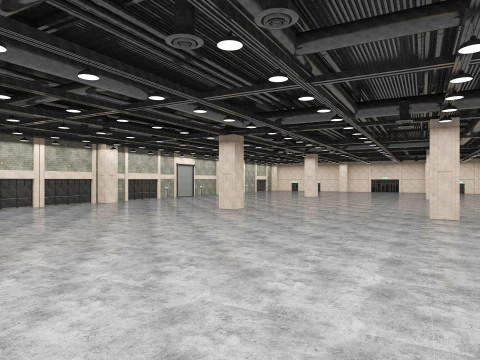 Fair Exposition Center 3D Model