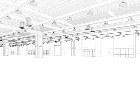 Fair Exposition Center 3D Model