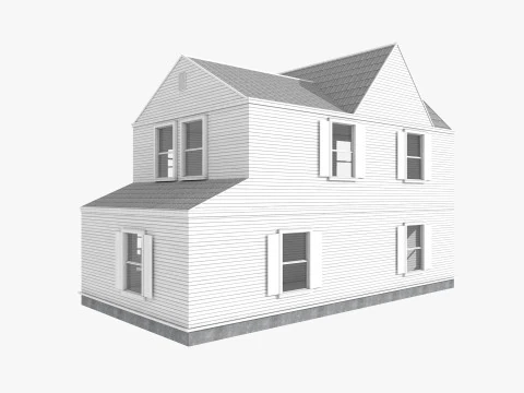 Five House Collection 3D Model