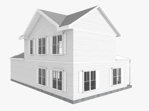Five House Collection 3D Model