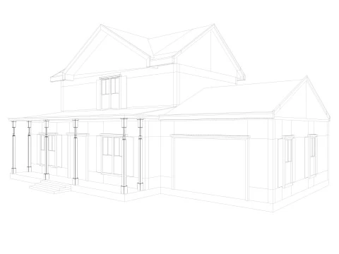 Five House Collection 3D Model