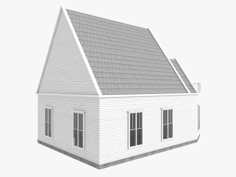 Five House Collection 3D Model