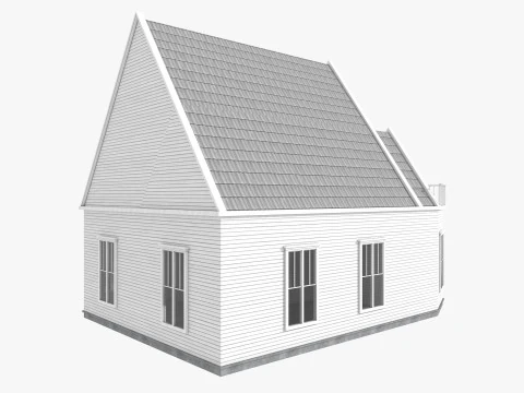 Five House Collection 3D Model