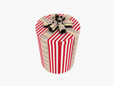 Gift Boxes Low-poly 3D Модель