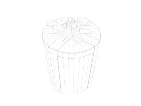 Gift Boxes Low-poly 3D Модель