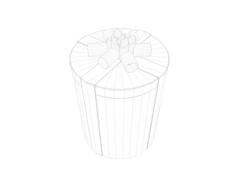 Gift Boxes Low-poly 3D Модель