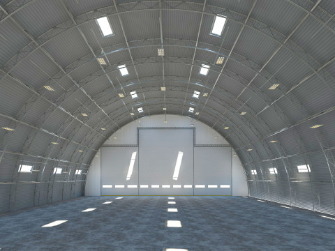 Hangar Model 3D