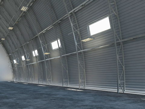Hangar Model 3D