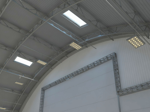 Hangar Model 3D