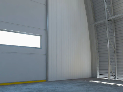 Hangar 3D Modell