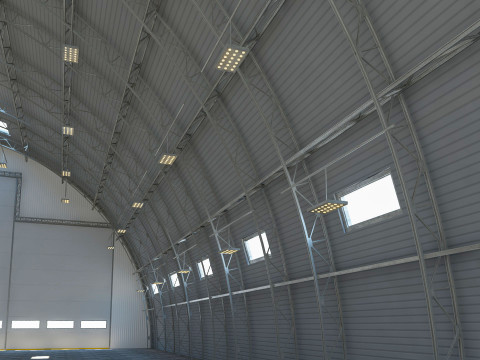 Hangar Model 3D