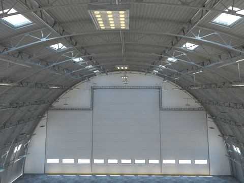 Hangar Model 3D