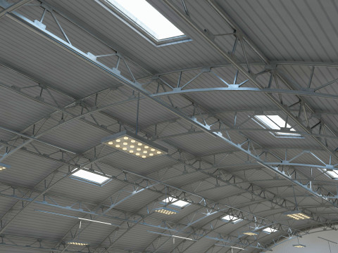 Hangar Model 3D