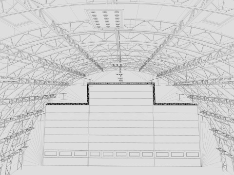 Hangar Model 3D