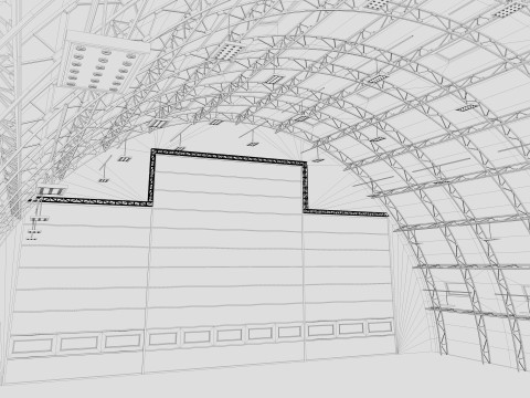 Hangar Model 3D
