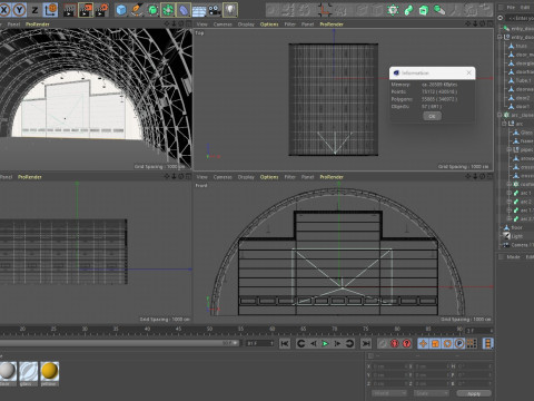 Hangar Model 3D