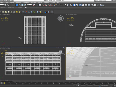 Hangar Model 3D