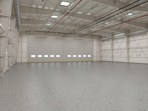 Hangar 2 3D Model