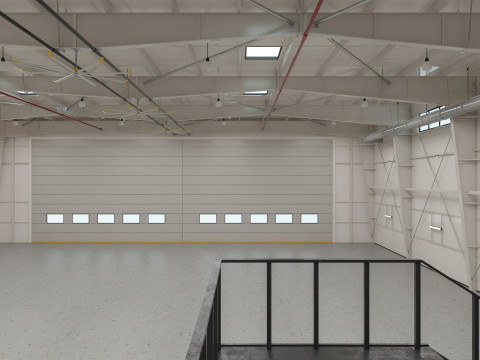 Hangar 2 3D Model
