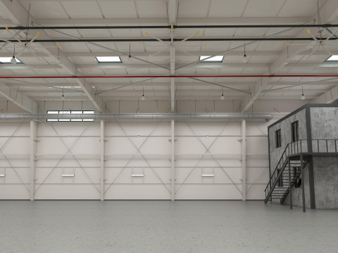 Hangar 2 3D Model