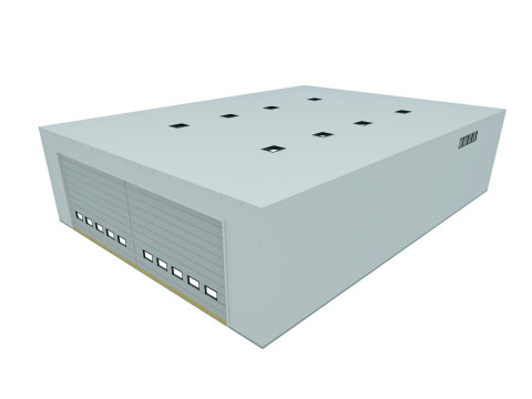 Hangar 2 3D Model