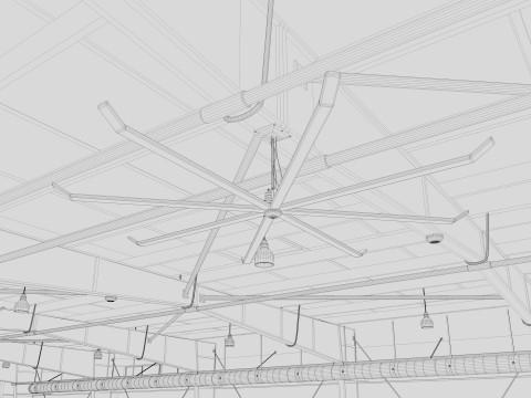 Hangar 2 3D Model