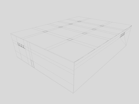 Hangar 2 3D Model