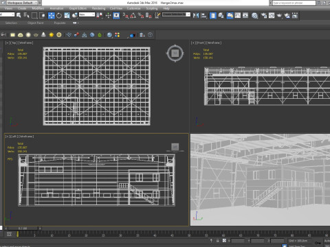 Hangar 2 3D Model