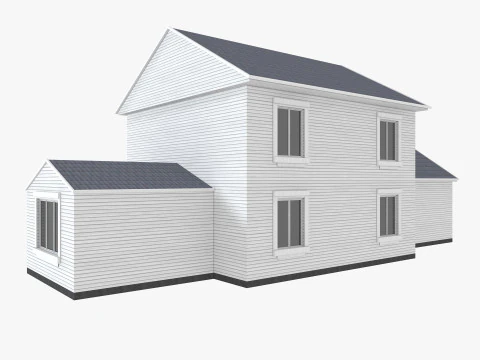 House Collection 12 House Low poly 3D Model
