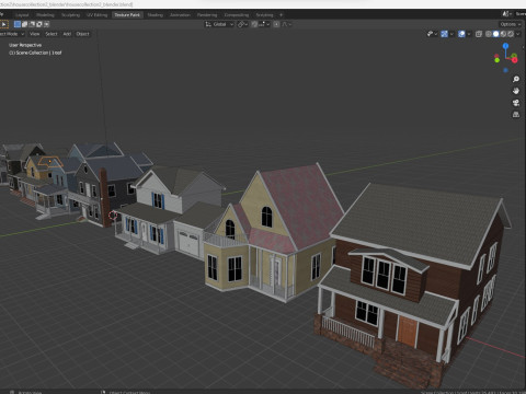 House Collection 2 3D मॉडल