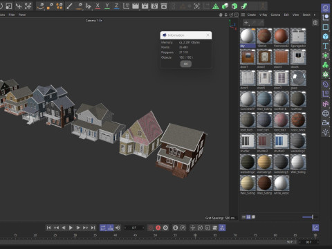 House Collection 2 3D मॉडल