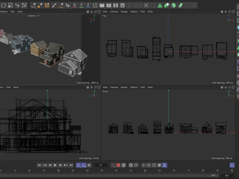 House Collection 2 3D Model