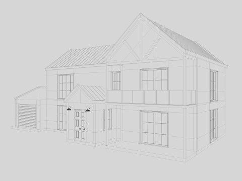 House Collection 3 Modèle 3D