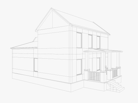 8 House Collection Modèle 3D