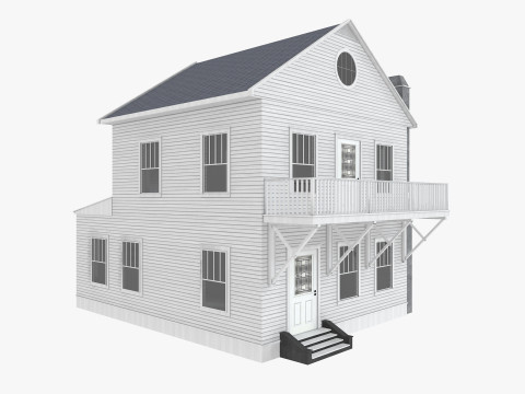 8 House Collection Modèle 3D