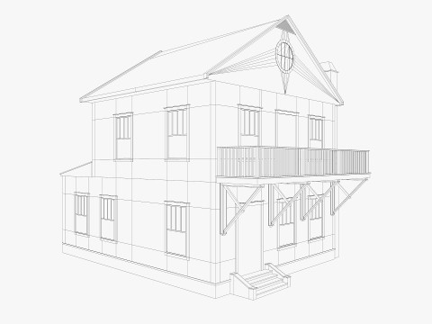 8 House Collection Modèle 3D