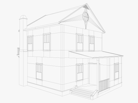 8 House Collection Modèle 3D