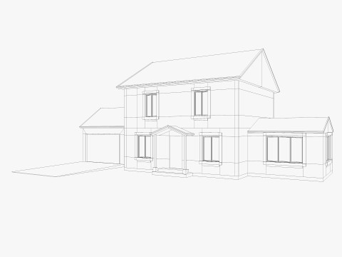 8 House Collection Modèle 3D