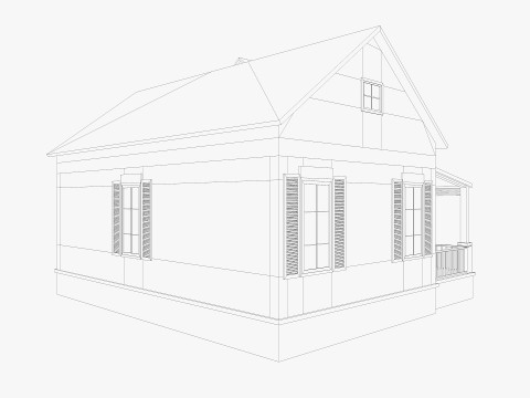 8 House Collection Modèle 3D
