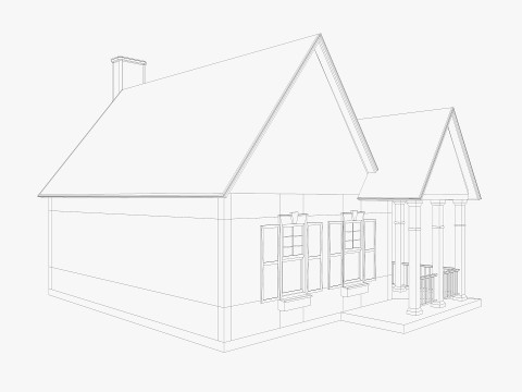 8 House Collection Modèle 3D