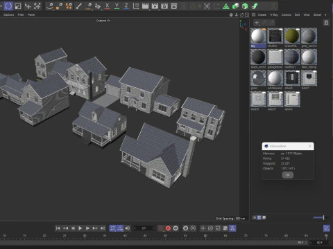 8 Ev Koleksiyonu 3D Model