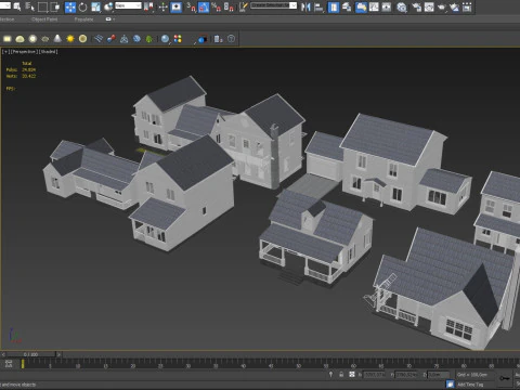 8 Ev Koleksiyonu 3D Model