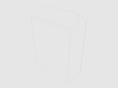 Cartoon Building 6 Low-poly Model 3D
