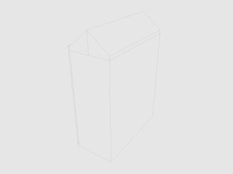 Cartoon Building 6 Low-poly Model 3D