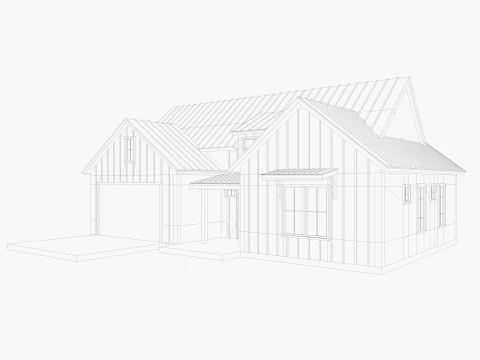 House Of Set 16 Low Poly Houses 3D Model