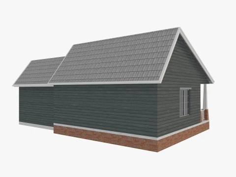 House Of Set 16 Low Poly Houses 3D Model
