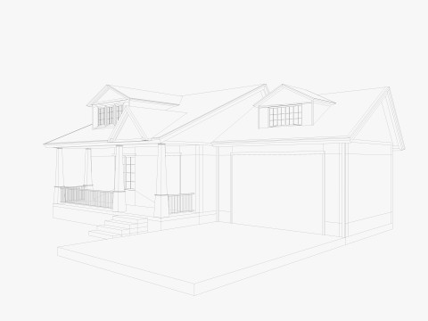 House Of Set 16 Low Poly Houses Model 3D