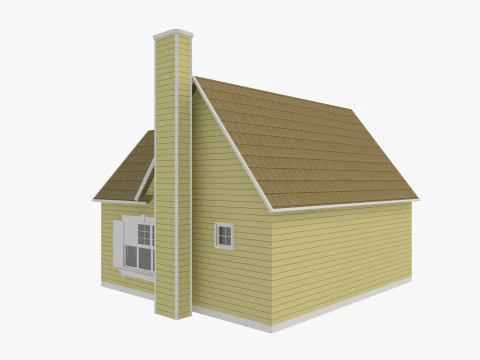 House Of Set 16 Low Poly Houses 3D Model