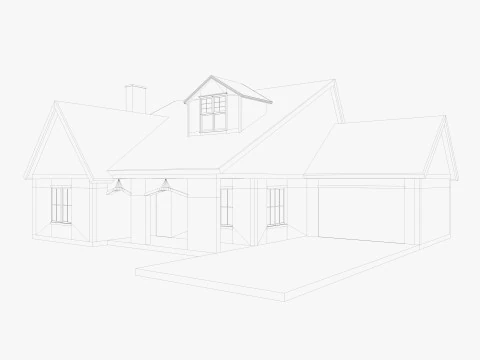 House Of Set 16 Low Poly Houses 3D Model