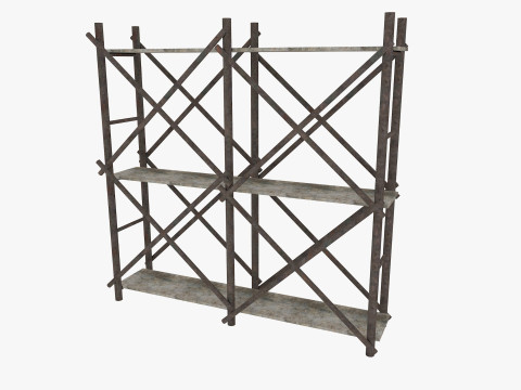 Industrial warehouse pack 3D Model